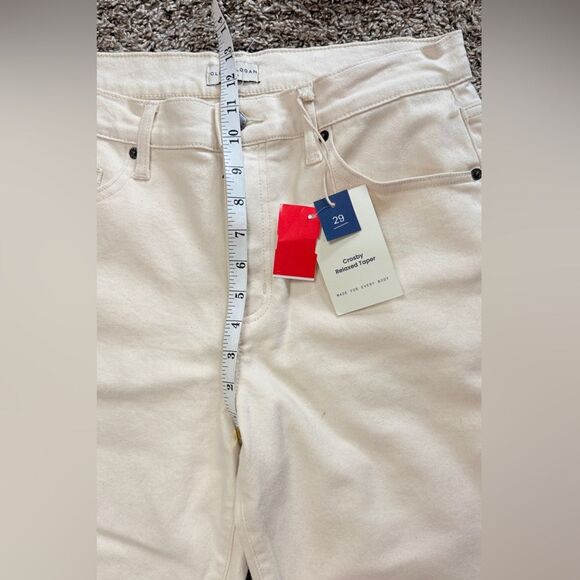 Oliver Logan Crosby Relaxed Creamy White Jeans - Picture 4 of 8